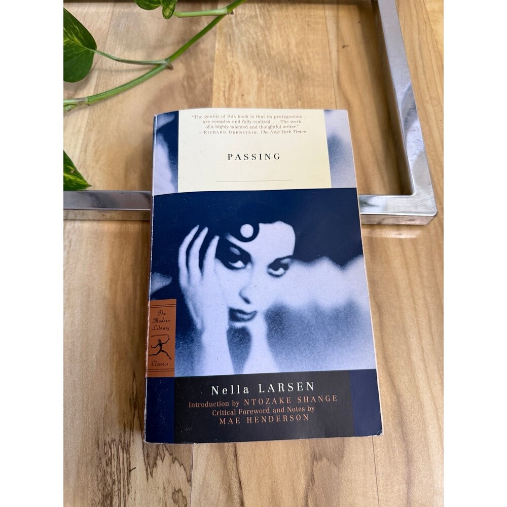 PASSING by Nella Larsen paperback book